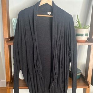 Wilfred scoop back caridigan